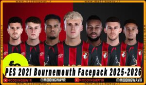 فیس پک Bournemouth 2025-2026
