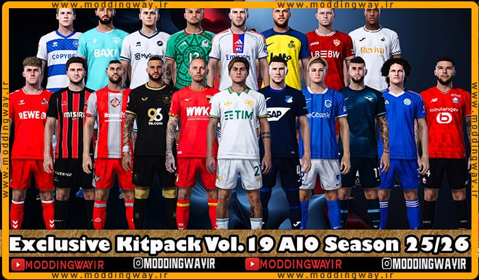کیت پک Exclusive Vol 19 Season 25-26