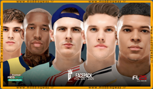 فیس پک FL25 Facepack Update v132 برای PES 2021