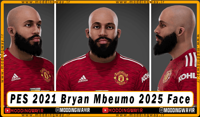 فیس Bryan Mbeumo برای PES 2021 - آپدیت 12 شهریور 1404