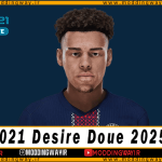 فیس Desire Doue برای PES 2021 - آپدیت 21 شهریور 1404