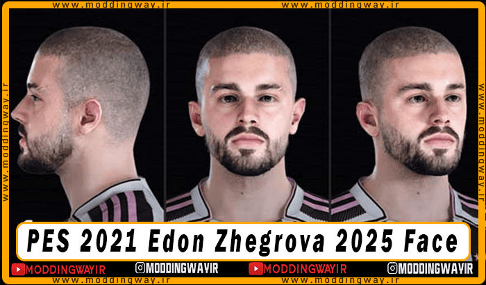 فیس Edon Zhegrova برای PES 2021