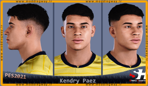 فیس Kendry Paez برای PES 2021