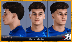 فیس Marc Guiu برای PES 2021 - آپدیت 16 شهریور 1404