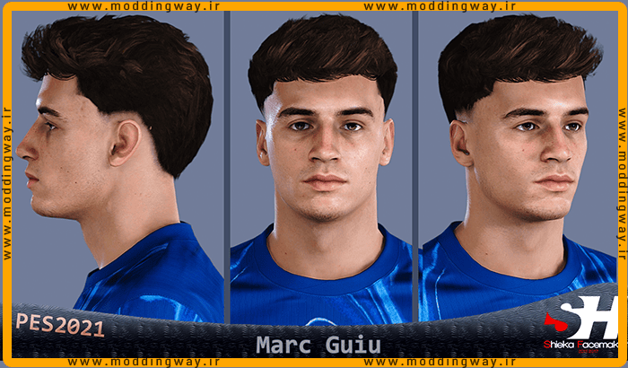 فیس Marc Guiu برای PES 2021 - آپدیت 16 شهریور 1404