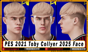 فیس Toby Collyer برای PES 2021