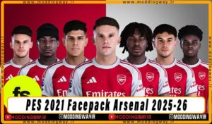 فیس پک Arsenal 2025-26