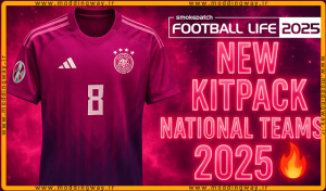 کیت پک NT Kits Collection 2025 برای PES 2021