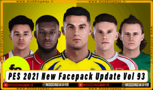 فیس پک Update Vol 93 برای PES 2021