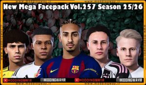 فیس پک new season 25/26 v257