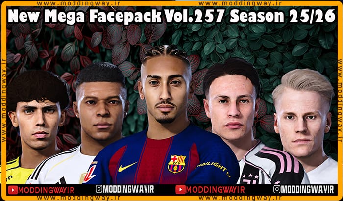 فیس پک new season 25/26 v257