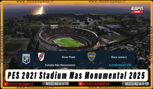 استادیوم Mas Monumental برای PES 2021