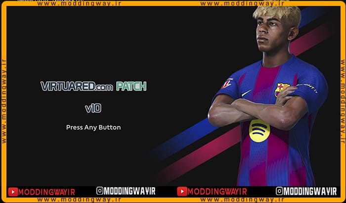 پچ VirtuaRED Patch v10 برای PES 2021
