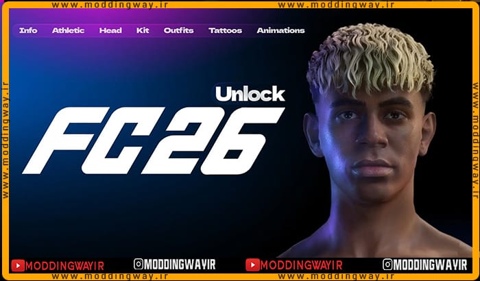 ماد آنلاکر Edit Player Manager