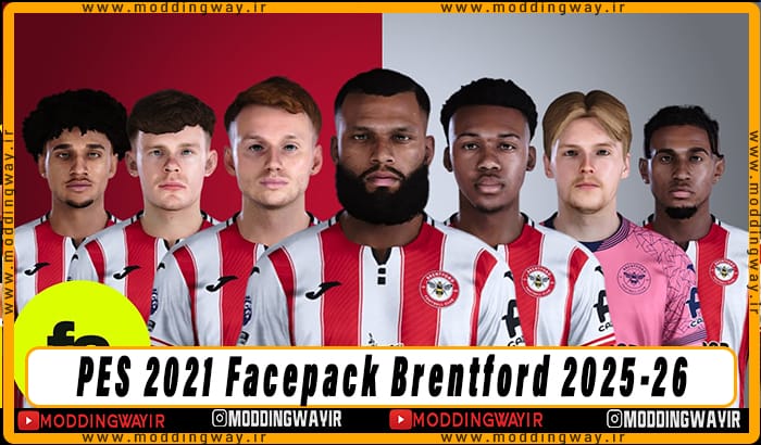 فیس پک Brentford 2025-26