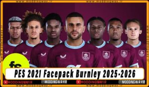 فیس پک Burnley 2025-2026