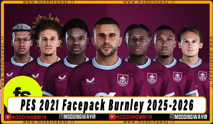 فیس پک Burnley 2025-2026