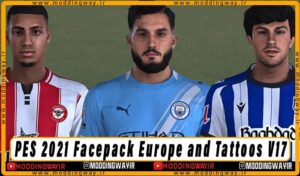 فیس و تتو Europe V17