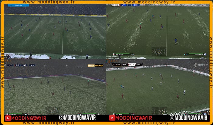 ماد گرافیکی Realistic Snow