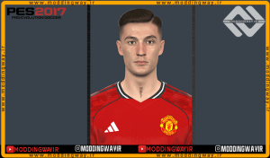 فیس Benjamin Sesko برای PES 2017 - آپدیت 9 آذر 1404