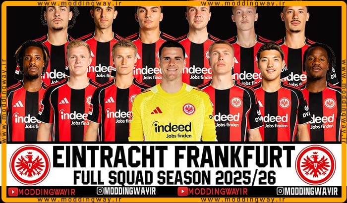 فیس پک Eintracht Frankfurt 2025-26