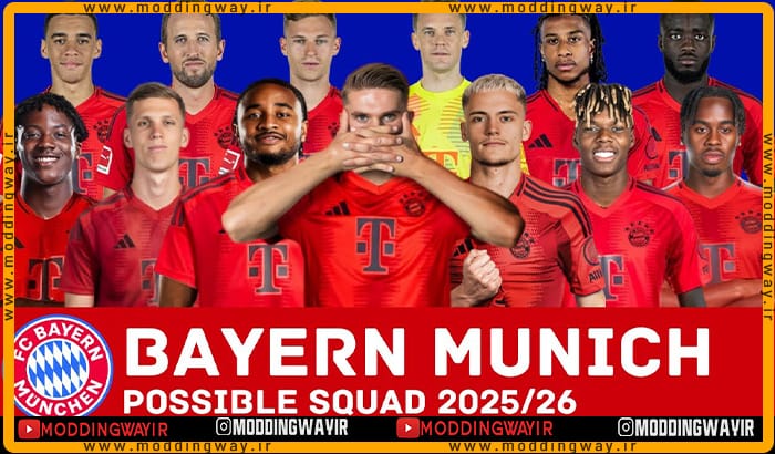فیس پک FC Bayern Munchen 2025-26