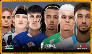 فیس پک FL25 Facepack Update v152 برای PES 2021