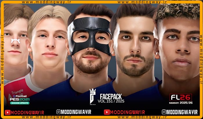 فیس پک FL25 Facepack Update v151