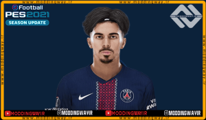 فیس Vitinha برای PES 2021 - آپدیت 9 آذر 1404