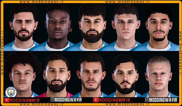 فیس پک Manchester City 2025-2026
