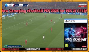 گیم پلی eFootball PES 2026