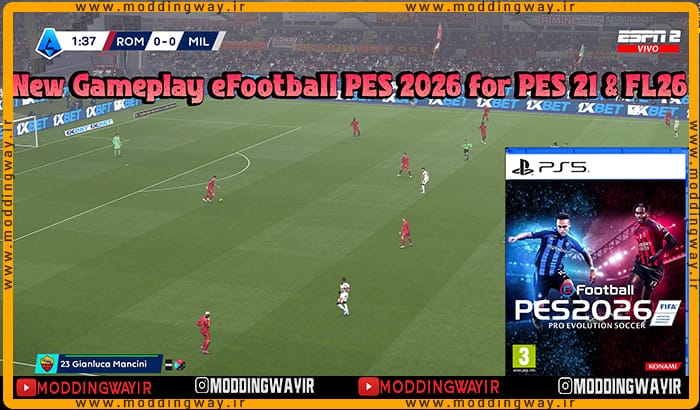 گیم پلی eFootball PES 2026