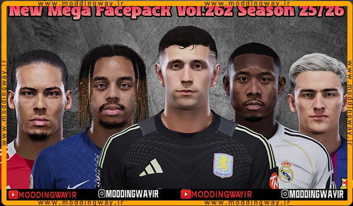 فیس پک new season 25/26 v262