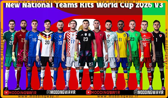 کیت پک National Teams World Cup 2026