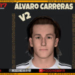 فیس Alvaro Carreras برای PES 2017 - آپدیت 29 آذر 1404