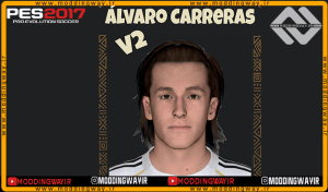 فیس Alvaro Carreras برای PES 2017 - آپدیت 29 آذر 1404