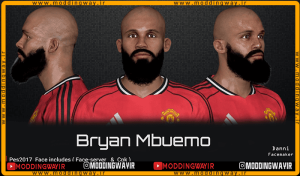 فیس Bryan Mbeumo برای PES 2017