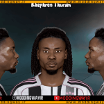 فیس Khephren Thuram برای PES 2017 - آپدیت 17 آذر 1404