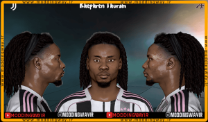 فیس Khephren Thuram برای PES 2017 - آپدیت 17 آذر 1404