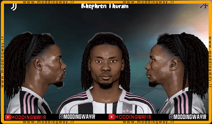فیس Khephren Thuram برای PES 2017 - آپدیت 17 آذر 1404