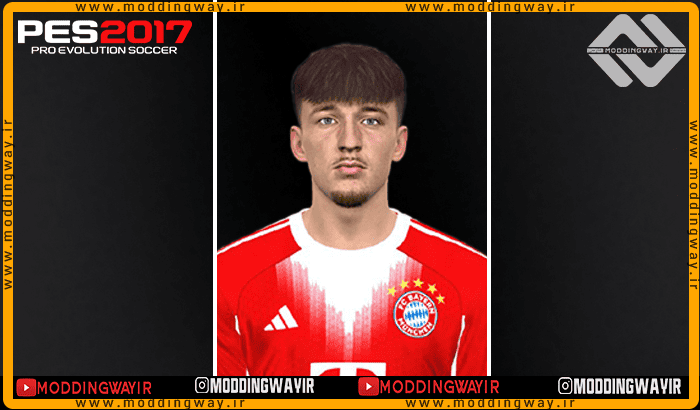 فیس Lennart Karl برای PES 2017 - آپدیت 8 دی 1404