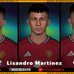فیس Lisandro Martinez برای PES 2017 - آپدیت 10 دی 1404