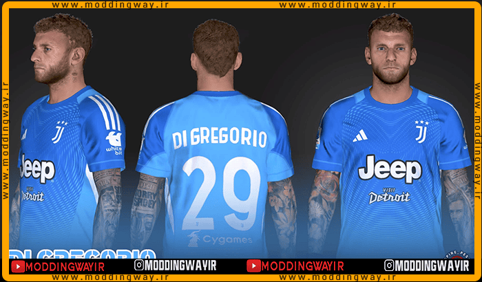 فیس Michele Di Gregorio برای PES 2017