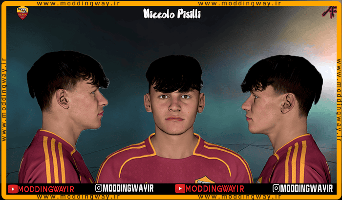 فیس Niccolò Pisilli برای PES 2017 - آپدیت 9 دی 1404