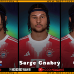 فیس Serge Gnabry برای PES 2017 - آپدیت 8 دی 1404