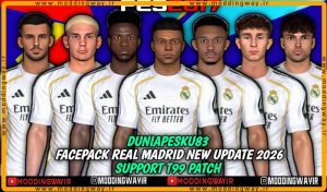 فیس پک Real Madrid 2025-26