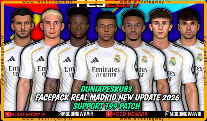 فیس پک Real Madrid 2025-26