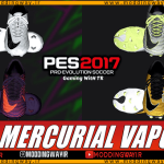 بوت پک Nike Mercurial Vapor 11 برای PES 2017
