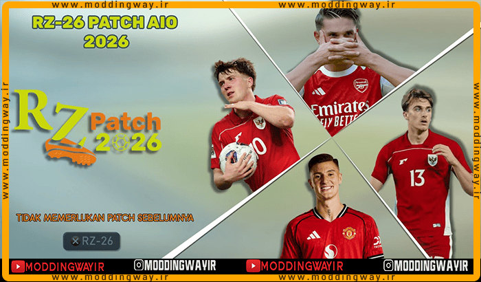 پچ RZ-26 Patch برای PES 2017