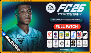 پچ FC 2026 Edition V1.0 برای PES 2017